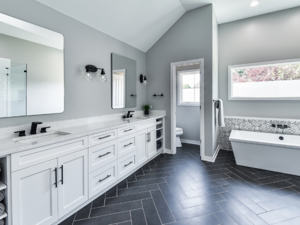 Master Bathroom remodel: Home remodeling, Cleveland, Ohio | Firenza Stone